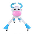 Обновленная версия синий и розовый прекрасный корова детские прогулочные машины с колесами животных дети ездить на машине 10218546